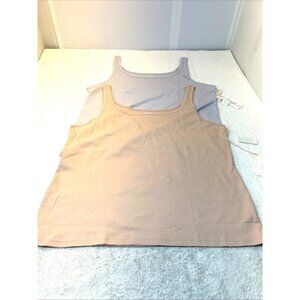 Lot of 2 Haven Well Within Tank to Layer or Wear Alone XXL Lilac & Peach New